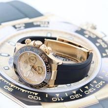 Carica l'immagine nel visualizzatore di Gallery, Rolex Daytona ref. 116518LN - Oysterflex - Champagne Dial with diamonds - Full Set