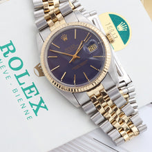 Charger l'image dans la galerie, Rolex Datejust ref. 16013 - Blue Dial - Jubilee - Full Set