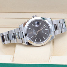 Indlæs billede til gallerivisning Rolex Datejust ref. 126300 Slate Grey Dial Oyster bracelet - Full Set