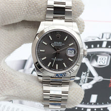 Indlæs billede til gallerivisning Rolex Datejust ref. 126300 Slate Grey Dial Oyster bracelet - Full Set