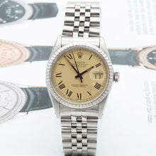 Bild in Galerie-Viewer laden, Rolex Datejust ref. 16030 - Jubilee Bracelet - Champagne Buckley Dial
