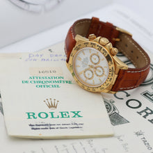 Carica l'immagine nel visualizzatore di Gallery, Rolex Daytona ref. 16518 - White Dial - Full Set