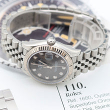 Load image into Gallery viewer, Rolex Datejust 31mm ref. 278274 Black/Grey Diamonds Dial - Jubilee Bracelet - Full Set