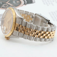 Load image into Gallery viewer, Rolex Datejust 36 ref. ref. 16233G Champagne Big Diamonds dial - Jubilee