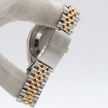 Load image into Gallery viewer, Rolex Datejust 36 ref. ref. 16233G Champagne Big Diamonds dial - Jubilee