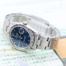 Load image into Gallery viewer, Rolex Oyster Perpetual Date ref. 1501 - Blue Dial (V III) - Oyster