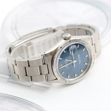 Load image into Gallery viewer, Rolex Oyster Perpetual Date ref. 1501 - Blue Dial (V III) - Oyster