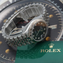 Load image into Gallery viewer, Rolex Datejust 31mm ref. 278274 Black/Grey Diamonds Dial - Jubilee Bracelet - Full Set