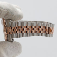 Załaduj obraz do przeglądarki galerii, Rolex Datejust 36 ref. 116231 Black Roman Dial - Steel/Rose Gold Jubilee - Full Set