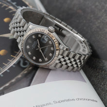 Load image into Gallery viewer, Rolex Datejust 31mm ref. 278274 Black/Grey Diamonds Dial - Jubilee Bracelet - Full Set