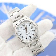 Załaduj obraz do przeglądarki galerii, Rolex Date ref. 15200 White Roman Dial with Oyster Bracelet - Full Set