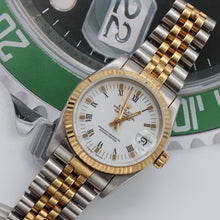 Load image into Gallery viewer, Rolex Datejust 31 Mid-Size ref. 68273 - White Roman Dial