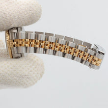 Załaduj obraz do przeglądarki galerii, Rolex Datejust Lady ref. 69173 Steel/Gold- Jubilee Bracelet - Champagne Linen Dial