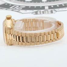 Cargar imagen en el visor de la galería, Rolex Datejust Lady ref. 69178 Champagne Diamonds Dial - President Gold Bracelet