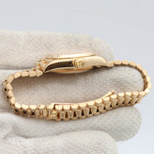 Cargar imagen en el visor de la galería, Rolex Datejust Lady ref. 69178 Champagne Diamonds Dial - President Gold Bracelet