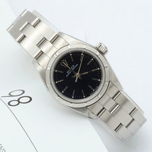 Cargar imagen en el visor de la galería, Rolex Oyster Perpetual ref. 67230 - Black Dial - Oyster Bracelet