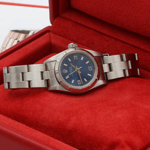 Załaduj obraz do przeglądarki galerii, Rolex Oyster Perpetual ref. 67230 - Blue 3-6-9 Dial - Oyster