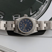 Załaduj obraz do przeglądarki galerii, Rolex Oyster Perpetual ref. 67230 - Blue 3-6-9 Dial - Oyster