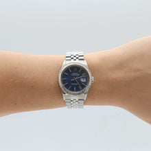 Lataa kuva Galleria-katseluun, Rolex Datejust Turn-O-Graph ref. 16250 Blue Dial - Jubilee Bracelet