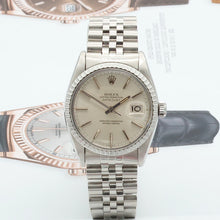 Bild in Galerie-Viewer laden, Rolex Datejust ref. 16030 - Jubilee Bracelet - Silver Dial V VI