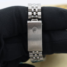 Cargar imagen en el visor de la galería, Rolex Lady-Datejust ref. 69174 - White Roman Small (Lines) Dial Jubilee bracelet - Full Set