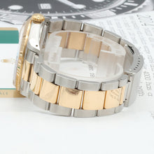 Załaduj obraz do przeglądarki galerii, Rolex Datejust 36 ref. 16233 Blue Soleil dial - Oyster Bracelet - Full Set