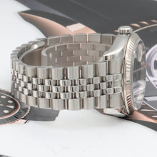 Indlæs billede til gallerivisning Rolex Datejust ref. 116234 Black Arabic Millennary - Jubilee Bracelet - Full set