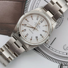 Carica l'immagine nel visualizzatore di Gallery, Rolex Air-King ref. 14000M - White Roman Dial - Oyster - Full Set