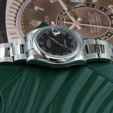 Load image into Gallery viewer, Rolex Datejust ref. 116200 Black Roman Dial - Oyster Bracelet - Full Set