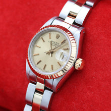 Załaduj obraz do przeglądarki galerii, Rolex Datejust Lady ref. 69173 Steel/Gold - Oyster Bracelet - Champagne Dial