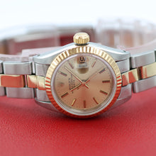 Załaduj obraz do przeglądarki galerii, Rolex Datejust Lady ref. 69173 Steel/Gold - Oyster Bracelet - Champagne Dial