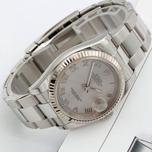 Load image into Gallery viewer, Rolex Datejust ref. 116234 Silver Roman Dial - Oyster Bracelet