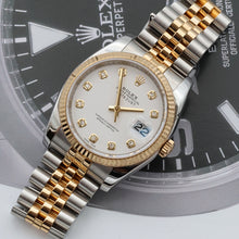 Load image into Gallery viewer, Rolex Datejust ref. 116233 White Dial with Diamonds - Full Set