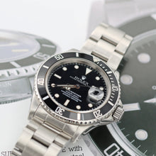 Załaduj obraz do przeglądarki galerii, Rolex Submariner ref. 16800 - Oyster Bracelet - Rolex Service Card