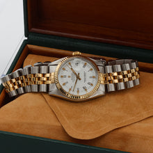 Load image into Gallery viewer, Rolex Datejust 31 ref. 6827 White Roman Dial - Jubilee bracelet