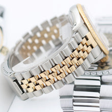 Cargar imagen en el visor de la galería, Rolex Oyster Perpetual Date ref. 15223 White Arabic Dial - Jubilee Bracelet
