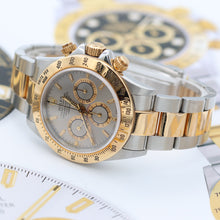Załaduj obraz do przeglądarki galerii, Rolex Daytona ref. 16523 Steel and Gold Grey Dial Oyster Bracelet