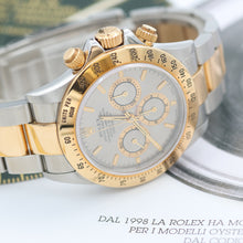 Załaduj obraz do przeglądarki galerii, Rolex Daytona ref. 16523 Steel and Gold Grey Dial Oyster Bracelet