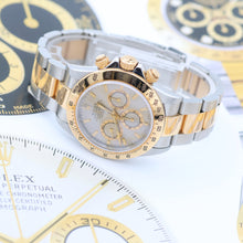 Załaduj obraz do przeglądarki galerii, Rolex Daytona ref. 16523 Steel and Gold Grey Dial Oyster Bracelet
