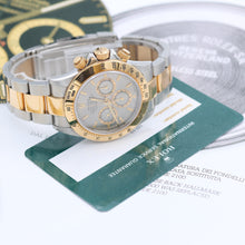 Załaduj obraz do przeglądarki galerii, Rolex Daytona ref. 16523 Steel and Gold Grey Dial Oyster Bracelet