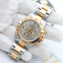 Załaduj obraz do przeglądarki galerii, Rolex Daytona ref. 16523 Steel and Gold Grey Dial Oyster Bracelet