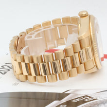 Carica l'immagine nel visualizzatore di Gallery, Rolex Day-Date 36 ref. 18038 - Champagne Diamonds dial - President Bracelet