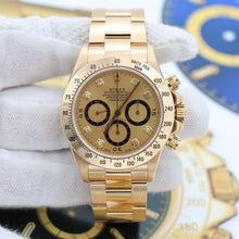 Załaduj obraz do przeglądarki galerii, Rolex Daytona 16528 - Champagne Diamonds Dial