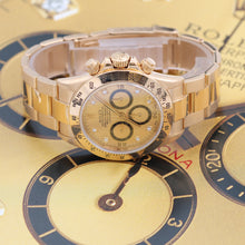 Załaduj obraz do przeglądarki galerii, Rolex Daytona 16528 - Champagne Diamonds Dial