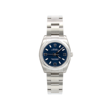 Load image into Gallery viewer, Rolex Oyster Perpetual ref. 114200 Dial Blue 3-6-9 - Full Set
