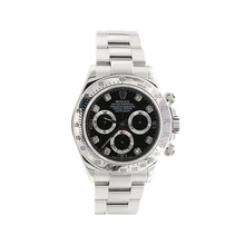 Załaduj obraz do przeglądarki galerii, Rolex Daytona ref. 116520G Black Dial with Diamonds