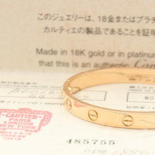 Załaduj obraz do przeglądarki galerii, Cartier - Love Bracelet 750(YG) 29.7g - Size 16 With screwdriver - Full Set - 2007