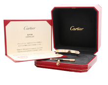 Załaduj obraz do przeglądarki galerii, Cartier - Love Bracelet 750(YG) 29.7g - Size 16 With screwdriver - Full Set - 2007