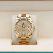 Load image into Gallery viewer, Rolex Day-Date 40 ref. 228238 "The President" - Champagne Dial - Full Set