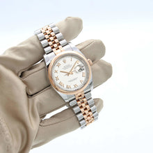 Load image into Gallery viewer, Rolex Datejust ref. 116201 White Roman Dial Jubilee bracelet - Full Set